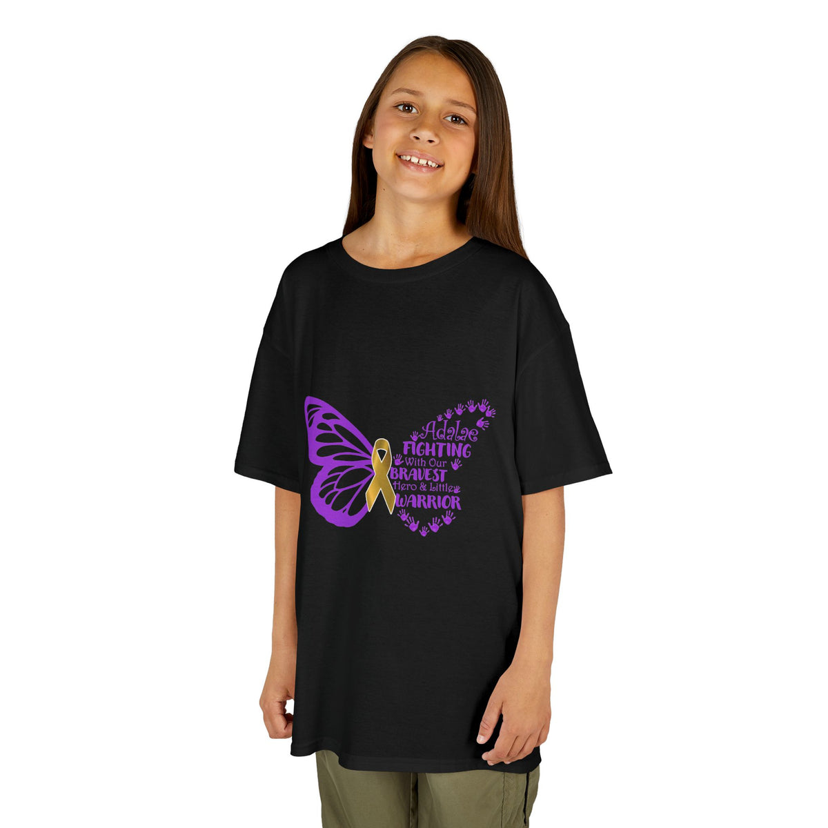 Adalae's Fight | Kids Childhood Cancer Support Tee