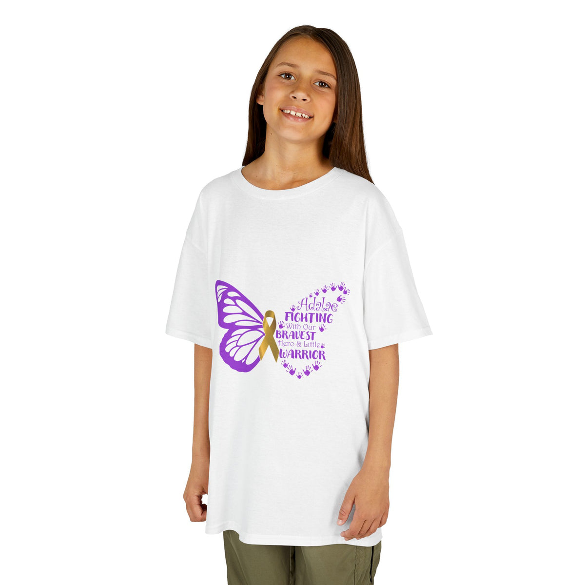 Adalae's Fight | Kids Childhood Cancer Support Tee